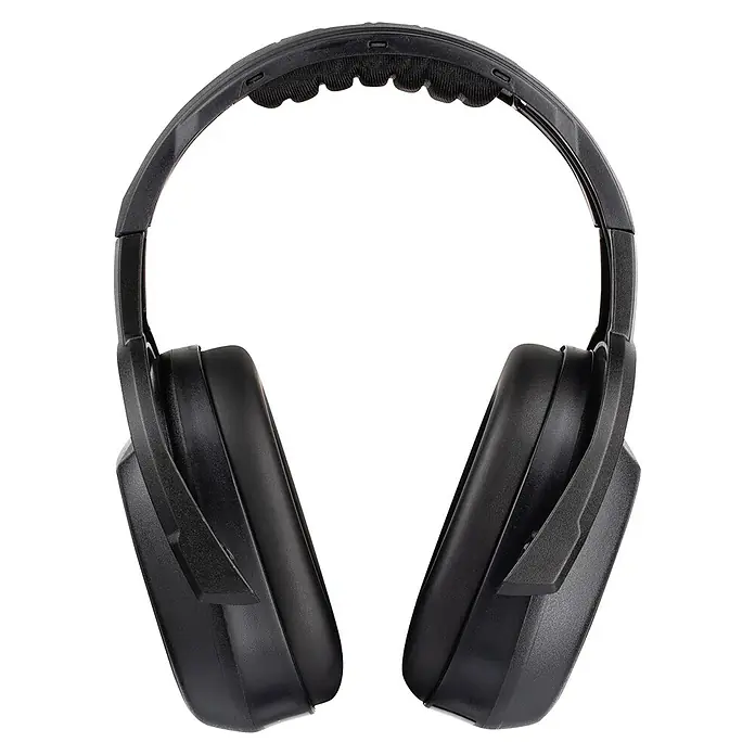 Zekler Gehörschutz 401 - Schwarz - Schwarzer Kopfhörer mit gepolstertem Bügel und Ohrmuscheln für Komfort und optimalen Klanggenuss. Ideal für Musik, Gaming und mehr.