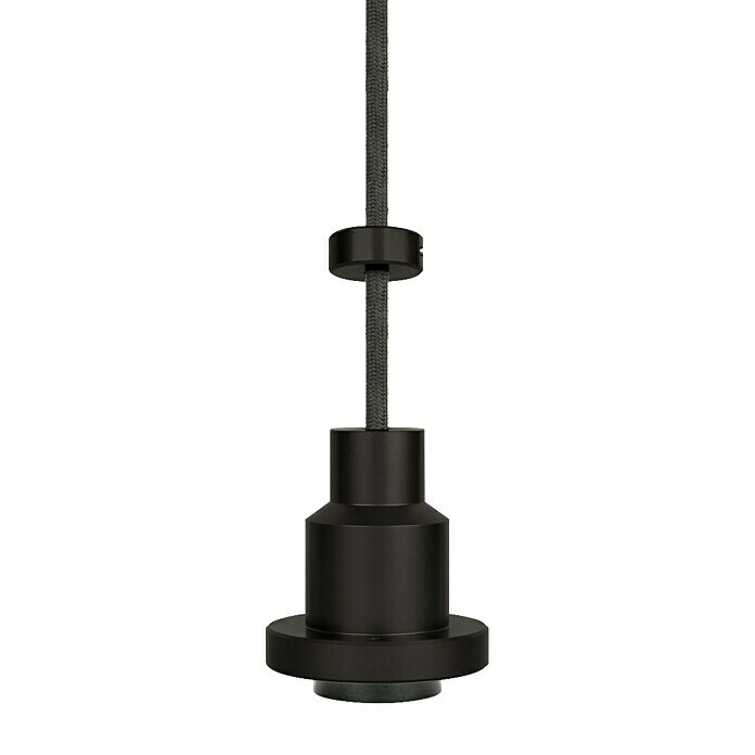 Osram Snoerpendel Vintage 1906 Pendulum Black (Zwart, E27, Pendellengte: 200 cm, Max. vermogen: 60 W)