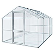 KGT Gewächshaus Rose IV (4,29 x 2,33 x 2,15 m, Polycarbonat, Glasstärke: 10 mm, Pressblank)