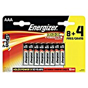 Energizer Batterie max (12 Stk., Micro AAA, Alkali-Mangan)
