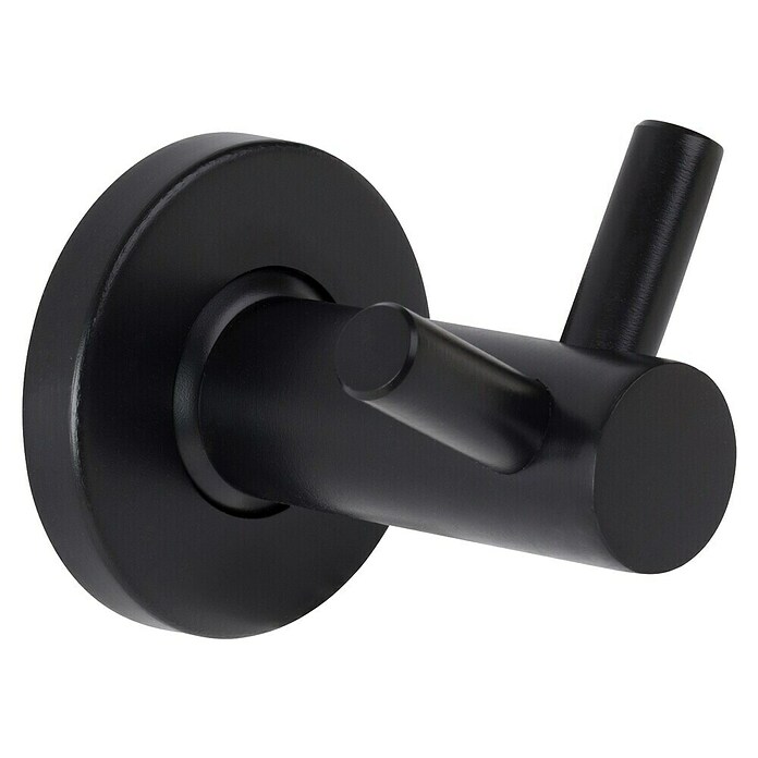 Walteco Jashaak (l x b x h: 70 x 70 x 55 mm, Aantal haken: 2 st., Mat zwart) | BAUHAUS