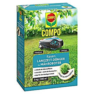 Compo Langzeit-Rasendünger für Mähroboter (5 kg, Max. Anwendungsfläche: 200 m²)