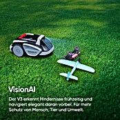 Sunseeker Mähroboter V3 Plus (1 000 m², Schnittbreite: 18 cm, Kamera-gestützte Navigation) | BAUHAUS