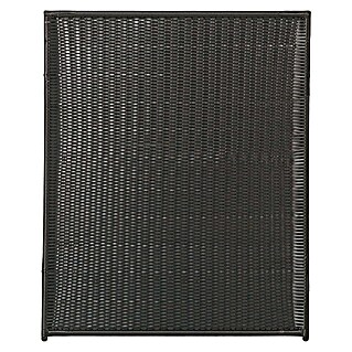 Plus Sichtschutzelement Trend (B x H: 140 x 115 cm, Schwarz, Material: Polyrattan)