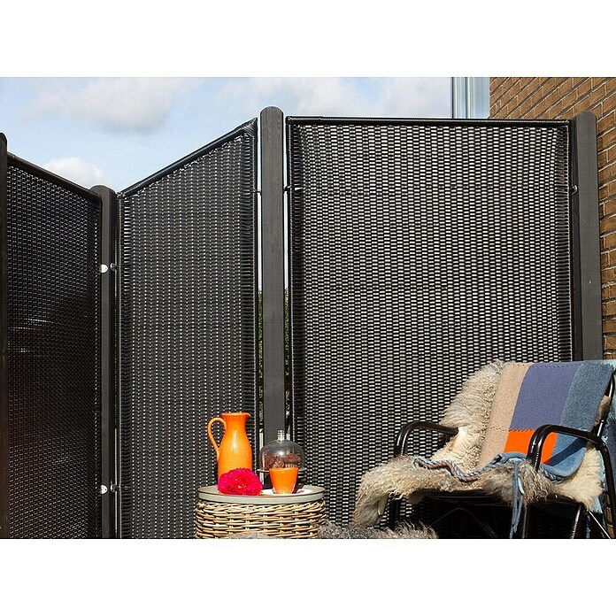 TERRASSENELEMENT    RATTAN 117X140 cm***