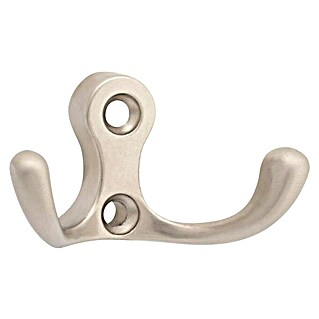 Walteco Jashaak Romero II (l x b x h: 30 x 57 x 28 mm, Aantal haken: 2 st., Vernikkeld, mat)