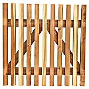 Zauntor B (100 x 100 cm, Lärchefarben, Holz) | BAUHAUS