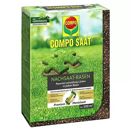Compo  Rasensamen Nachsaat-Rasen