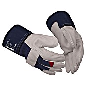 Guide Arbeitshandschuhe 1071 HP (Konfektionsgröße: 10, Rindspaltleder, Blau/Weiß)