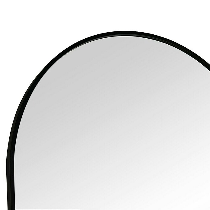 Standspiegel Mira (57 x 160 cm, Schwarz, Metall) | BAUHAUS