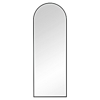 Standspiegel Mira (57 x 160 cm, Schwarz, Metall)