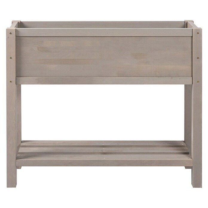 Sun Hochbeet Bloom 100 (100 x 30 x 85 cm, Holz, Warmgrau) | BAUHAUS