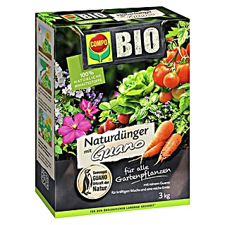 Compo Bio Gartendünger mit Guano (3 kg)