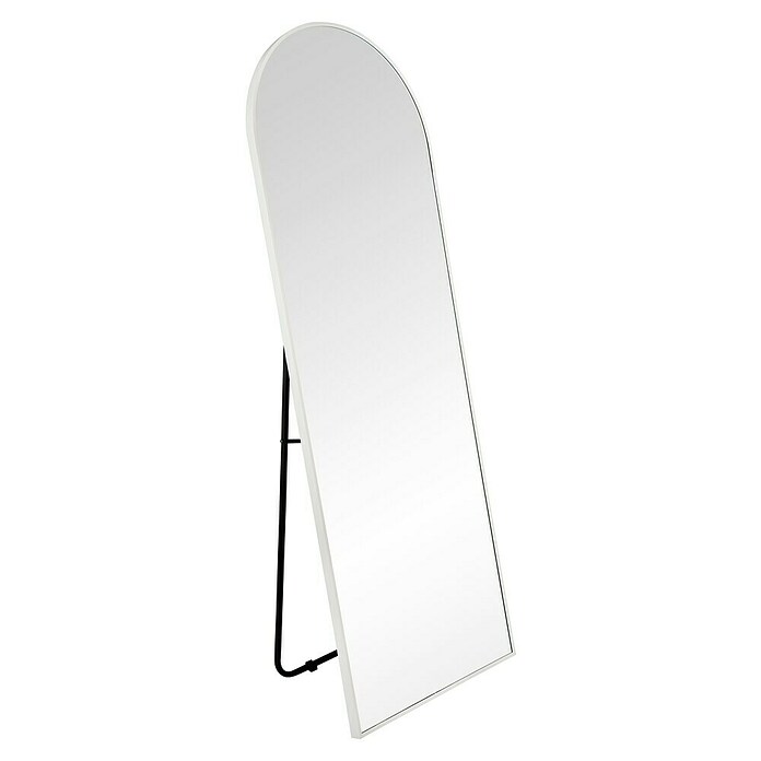 Standspiegel Mira (57 x 160 cm, Weiß, Metall) | BAUHAUS