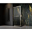 Camargue Palermo Nischendusche (80 x 200 cm, Unbeschichtet, Brushed Gold) | BAUHAUS
