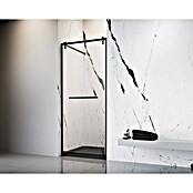 Camargue Palermo Nischendusche (90 x 200 cm, Unbeschichtet, Schwarz, 6 mm) | BAUHAUS