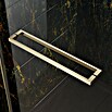 Camargue Palermo Nischendusche (80 x 200 cm, Unbeschichtet, Brushed Gold) | BAUHAUS