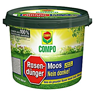 Compo Rasendünger Moos nein Danke! (7,5 kg, Max. Anwendungsfläche: 200 m²)