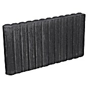 Opsluitband Palissadenband Rond Zwart (Beton, 50 x 25 x 6 cm, Zwart) | BAUHAUS