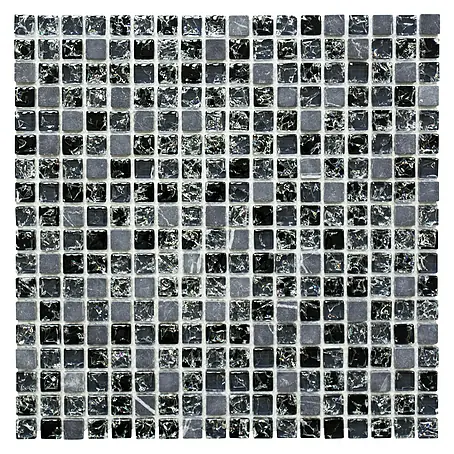 Mosaikfliese Quadrat Crystal Mix XIC 1028