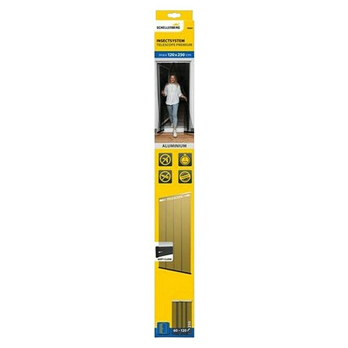 Schellenberg Insect Stop Mreža za zaščito pred žuželkami  (Š x V: 120 x 250 cm, Lepljenje) | 1195 - Fliegengitter | AAEF - Fliegenschutz | AAE - Beschläge | AA - Eisenwaren | A - Eisenwaren | BAUHAUS