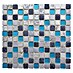 Mosaikfliese Quadrat Crystal Mix XCM CB 65 