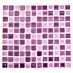 Mosaikfliese Quadrat Crystal Mix CM 4888 
