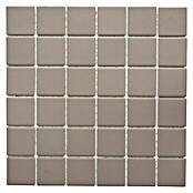 Mosaikfliese Quadrat Uni CU 233 (29,8 x 29,8 cm, Grau, Matt)