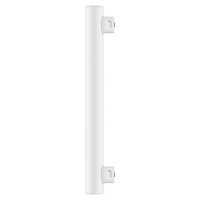 Osram Linestra LEDinestra - Largo: 300 mm, Blanco cálido, 5 W, 250 lm, S14s - Un elemento de calefacción blanco y elegante con soportes de montaje sutiles, que proporciona una solución de calefacción moderna.