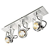 Voltolux Tech Foco para pared y techo (3 x 50 W, GU10, Cromo, 3 luces)