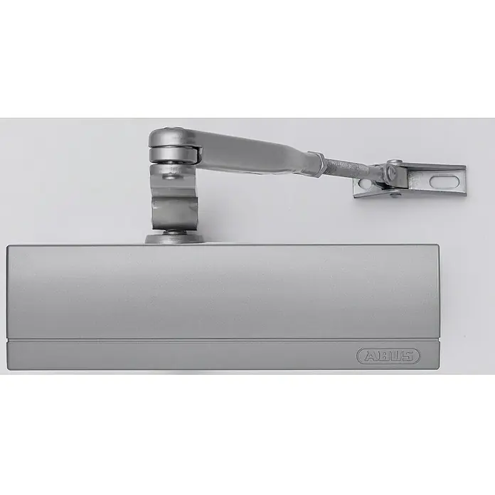 Abus Türschließer AC6124 - Haustüren, Silber - Türschließer von ABUS in Silber, mit Arm, zur automatischen Schließung von Türen. Robuste Bauweise für den täglichen Gebrauch.