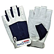 NAUTIC Segelhandschuhe (XL, Leder, Kurze Finger)