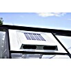 Vitavia Gewächshaus (3,83 x 2,57 x 2,3 m, Farbe: Anthrazit, Polycarbonat, 4 mm)