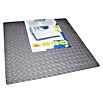 Mottez Schaumstoffmatte (Grau, 620 x 620 x 12 mm)