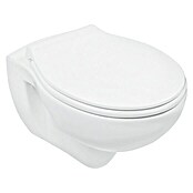 Spülrandloses Wand-WC-Set AquaSu (Spülrandlos, Tiefspüler, Weiß)