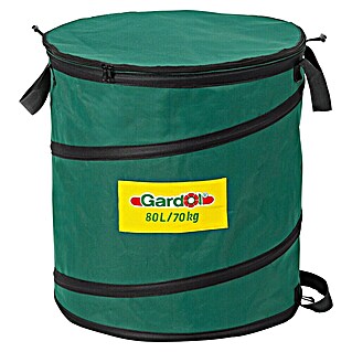 Gardol Premium Saco para desechos de jardín Pop-Up (80 l, Ø x Al: 46 x 48 cm)