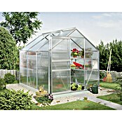 Vitavia Gewächshaus Calypso 4400 (2,32 x 1,95 x 2,07 m, Farbe: Aluminium, Polycarbonat, 4 mm)