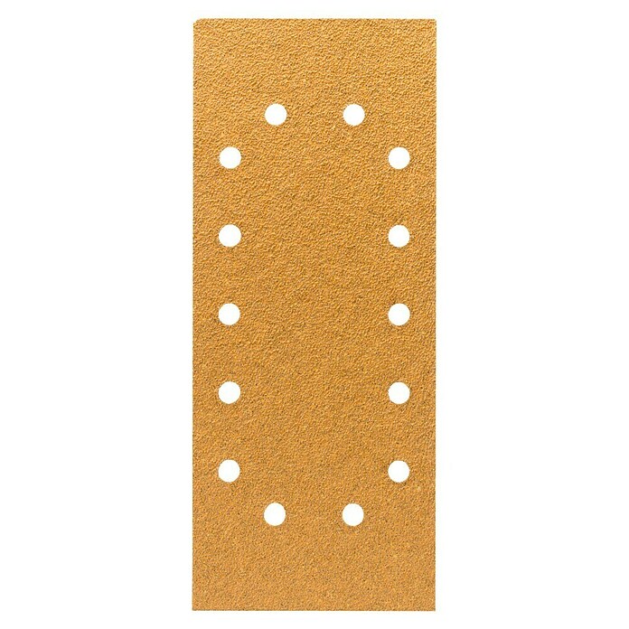 Craftomat Hoja de lija (L x An: 280 x 115 mm, Granulación: 40, 10 uds., Fijación con abrazadera, Perforado)