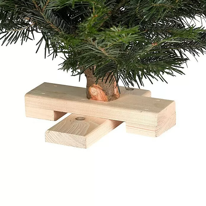 Piardino Nordmanntanne auf Holzkreuz - 125 - 150 cm hoch, Abies nordmanniana
