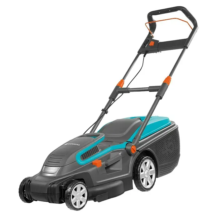 Gardena Elektro-Rasenmäher PowerMax 1800/42 - Leistung: 1.800 W, Schnittbreite: 42 cm - Dieser Rasenmäher ist ein Gartengerät zum Schneiden von Gras und Rasenflächen, ideal für die Gartenarbeit.