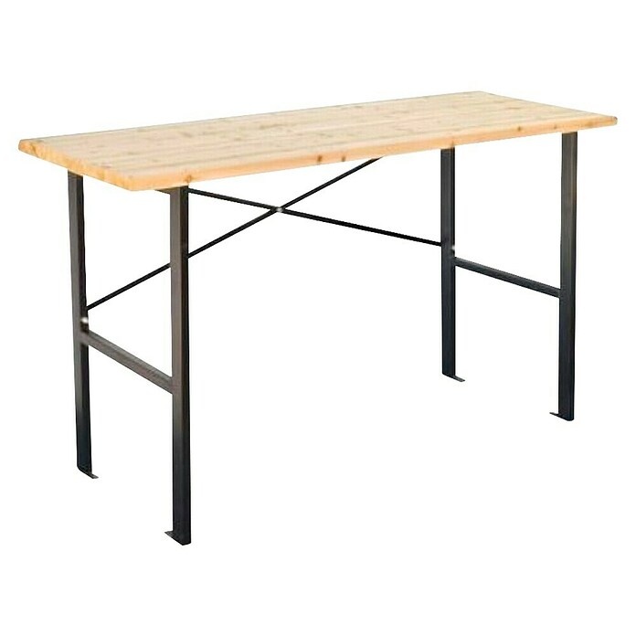 Banco de trabajo (L x An x Al: 165 x 60 x 85 cm, Capacidad de carga: 200 kg)