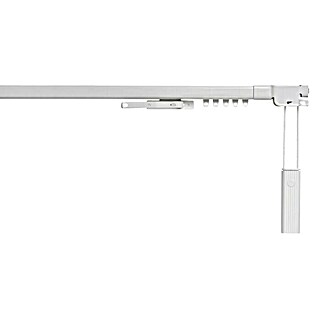Riel de cortina reforzado extensible (Largo: 390 cm, Blanco)