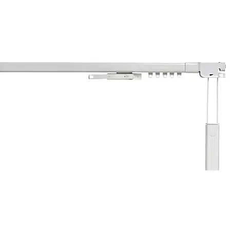Riel de cortina reforzado extensible