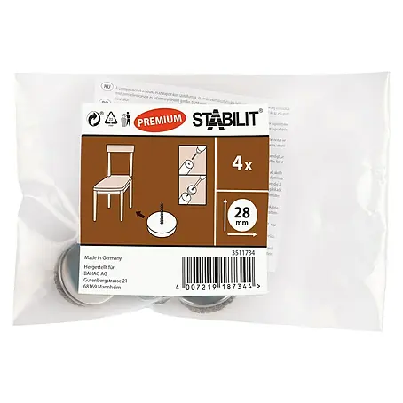 Stabilit  Filzgleiter