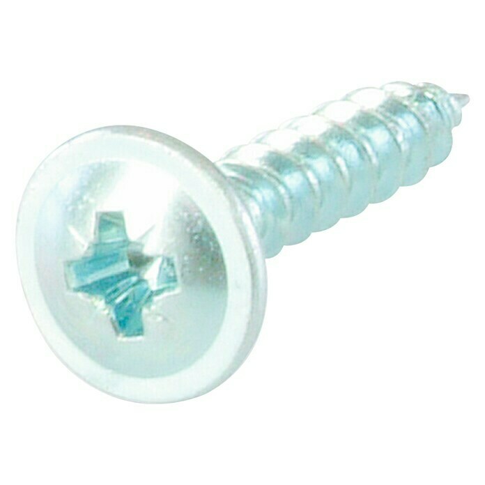 Stabilit Tornillo para partes posteriores de muebles (Ø x L: 3 x 16 mm, PZ 1, Acero, Galvanizado, 40 uds.)