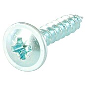 Stabilit Tornillo para partes posteriores de muebles (Ø x L: 3 x 16 mm, PZ 1, Acero, Galvanizado, 40 uds.)