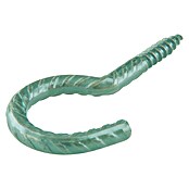 Stabilit Escarpia roscada (Ø x L: 5,2 x 60 mm, 3 ud., Rosca de madera, Negro, Forma acodada)