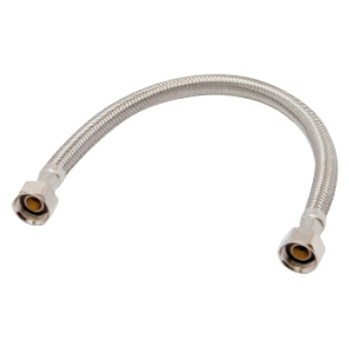 Flexo de conexión 19 mm (½″/½″, Largo: 40 cm, Hembra - Hembra)