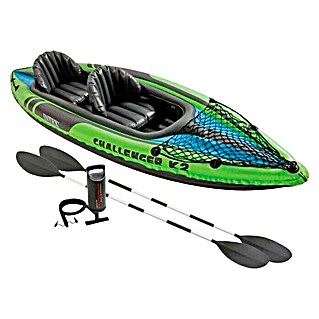 Intex Kayak Challenger K2 (351 x 76 cm, Carga útil: 160 kg, Apto para: 2 personas)