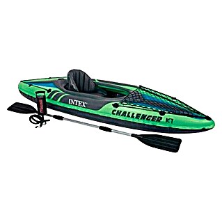 Intex Kayak Challenger K1 (274 x 76 cm, Carga útil: 100 kg, Apto para: 1 persona)